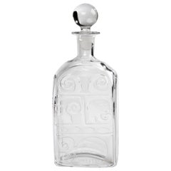 Decantador de cristal moderno de mediados de siglo - Boda Afors - Bertil Vallien