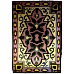 French Art Deco Rug in the Style of Jules Leleu