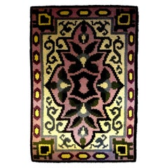 Vintage French Art Deco Rug in the Style of Jules Leleu