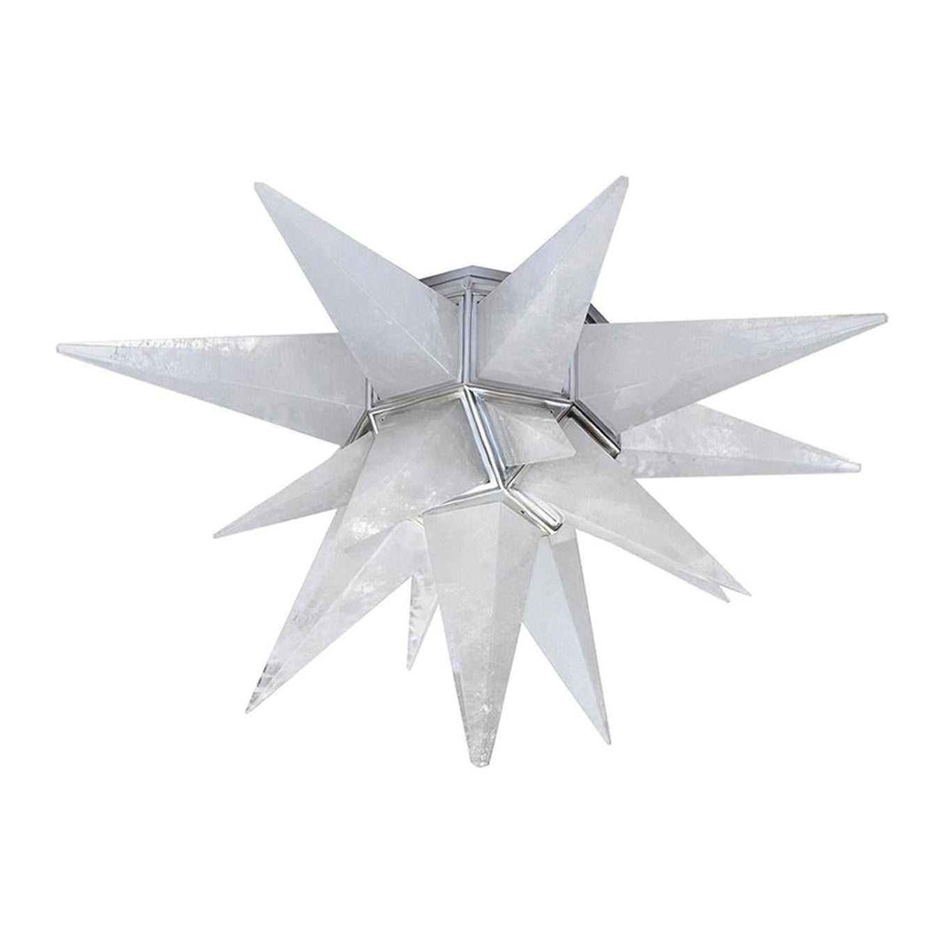 STAR25 Bergkristall-Flush-mount von Phoenix im Angebot