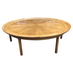 Mid-Century Modern Tomlinson Sophisticate 54" Butternut & Pecan Coffee Table