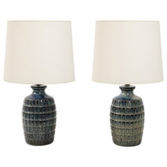 Pair of “grenade” Table Lamps. France 1960's