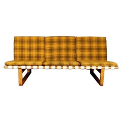 Borge Mogensen Model 211 Oak Wood Sofa Bench 3 Seater Fredericia Stolefabrik