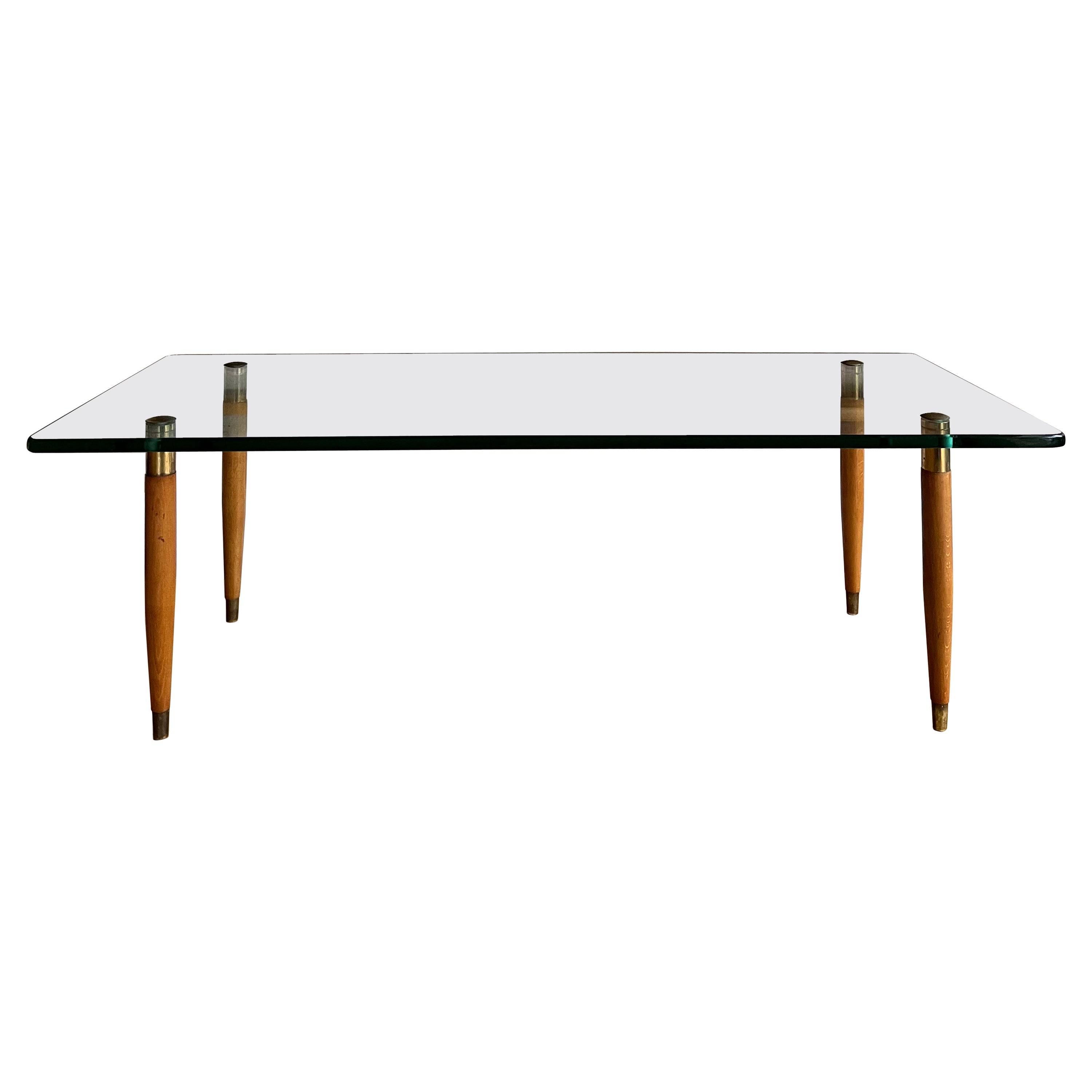 Italian 1950’s Fontana Arte coffee table  For Sale