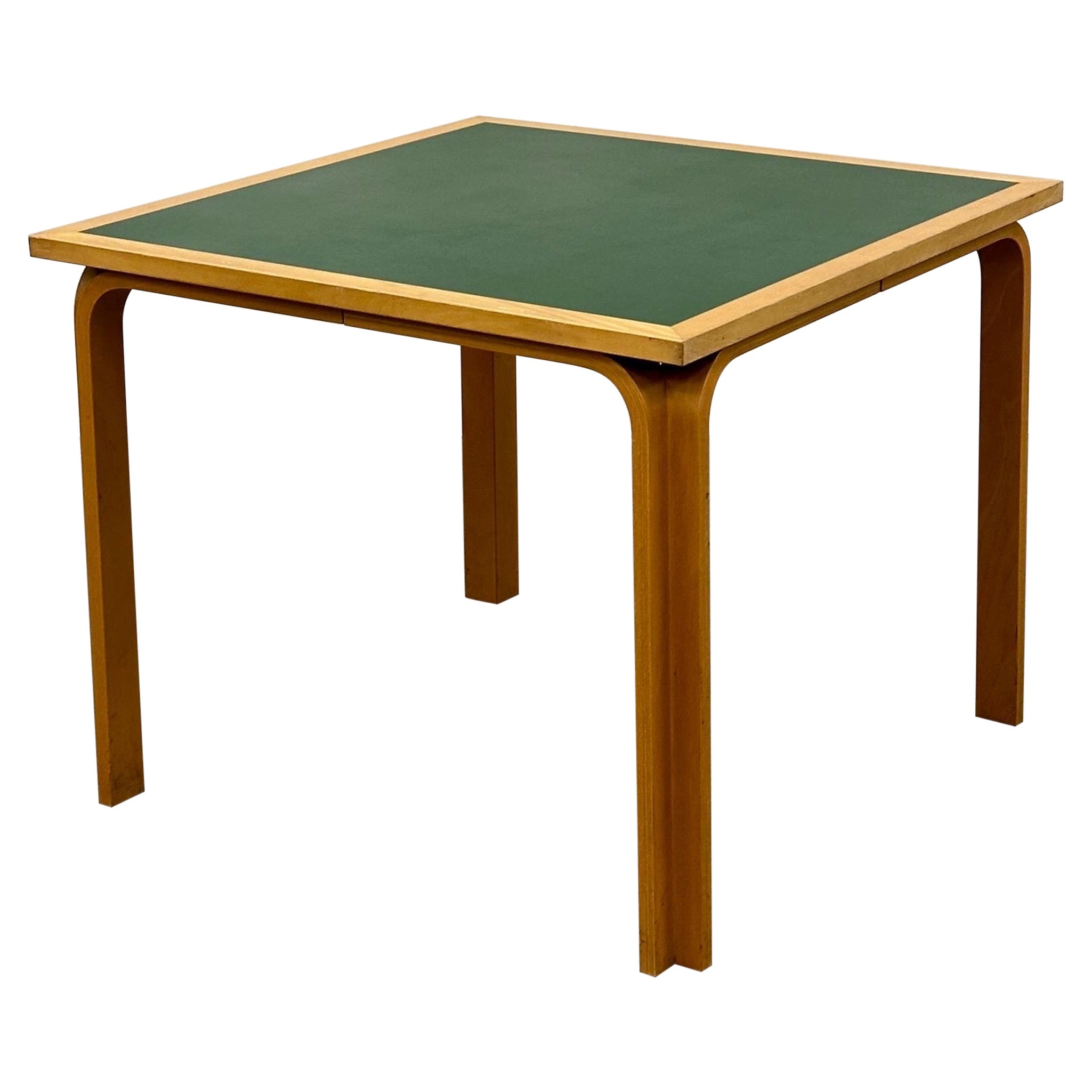Square Green Table by Rud Thygesen and Johnny Sørensen for Magnus Olesen For Sale