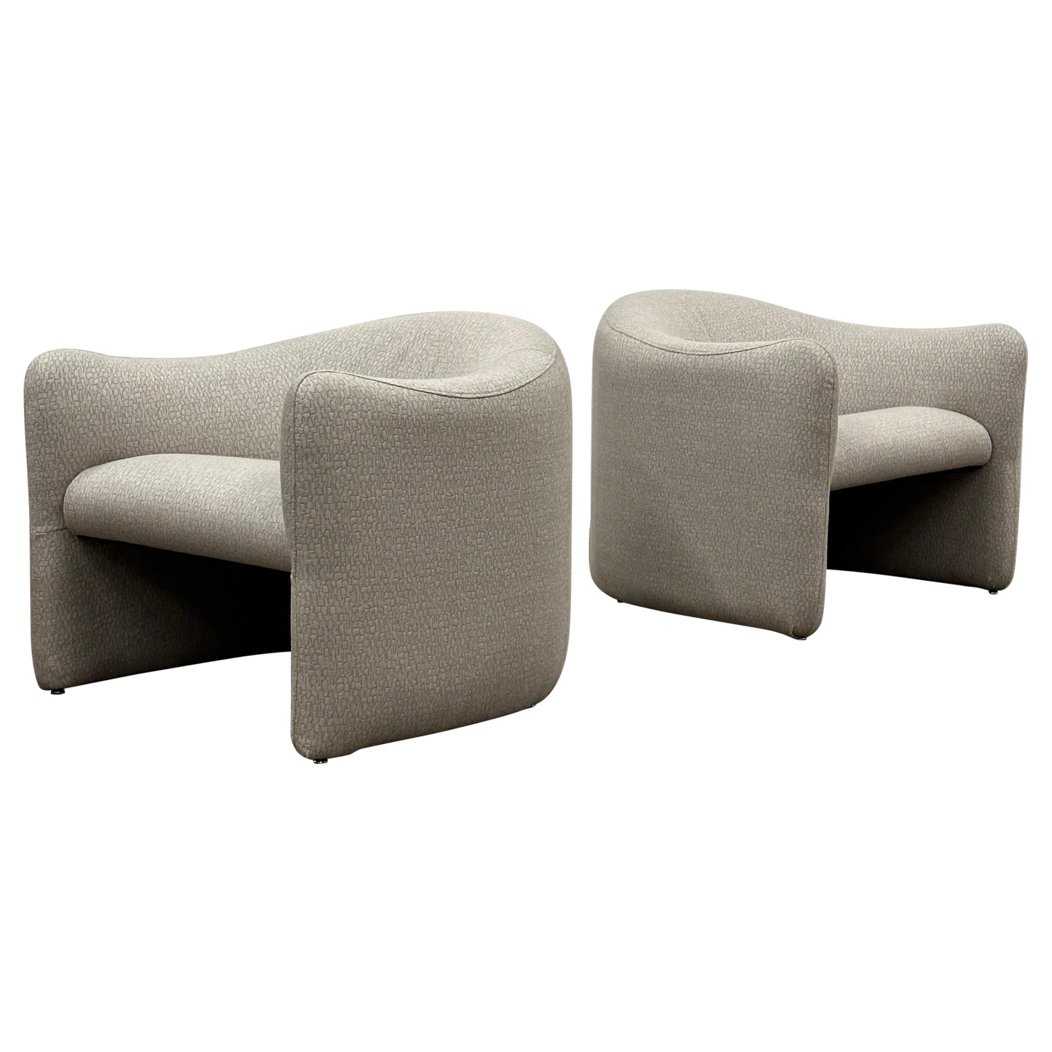 Chubby Lounge Chairs by Jules Heumann for Metropolitan