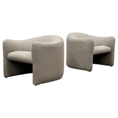 Retro Chubby Lounge Chairs by Jules Heumann for Metropolitan