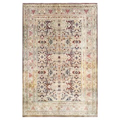 Antiker persischer Täbris Hajji-Jalili-Teppich aus Hajji, die Krone der persischen Teppiche