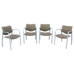 Modern Mark Goetz for Herman Miller Aside Side Stacking Chairs - Set of 4