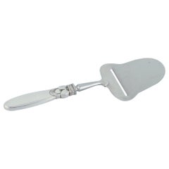 Georg Jensen Cactus. Cheese slicer in sterling silver and stainless steel. 