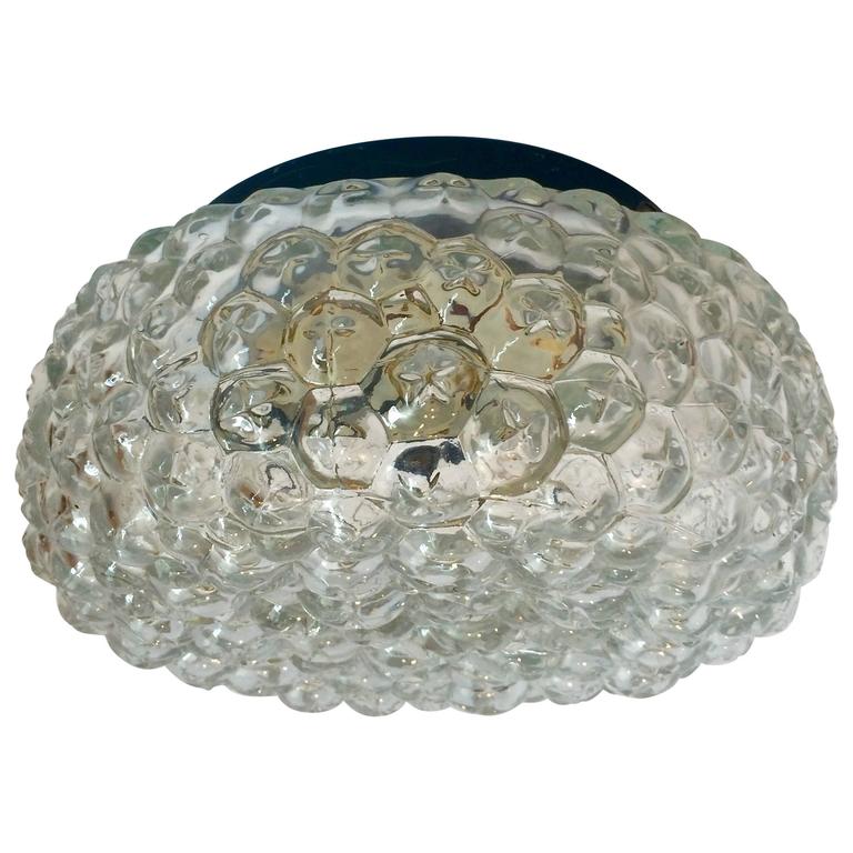 Bubble Glass Fixture at 1stdibs
