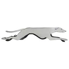Large and Rare Enamel Greyhound Bus Sign 4