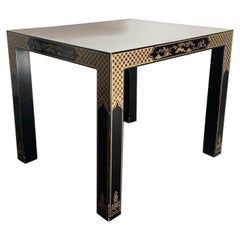 Used Chinoiserie Hand Painted Side Table by Drexel Heritage