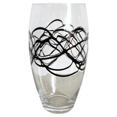 Postmodern Abstract Glass Vase