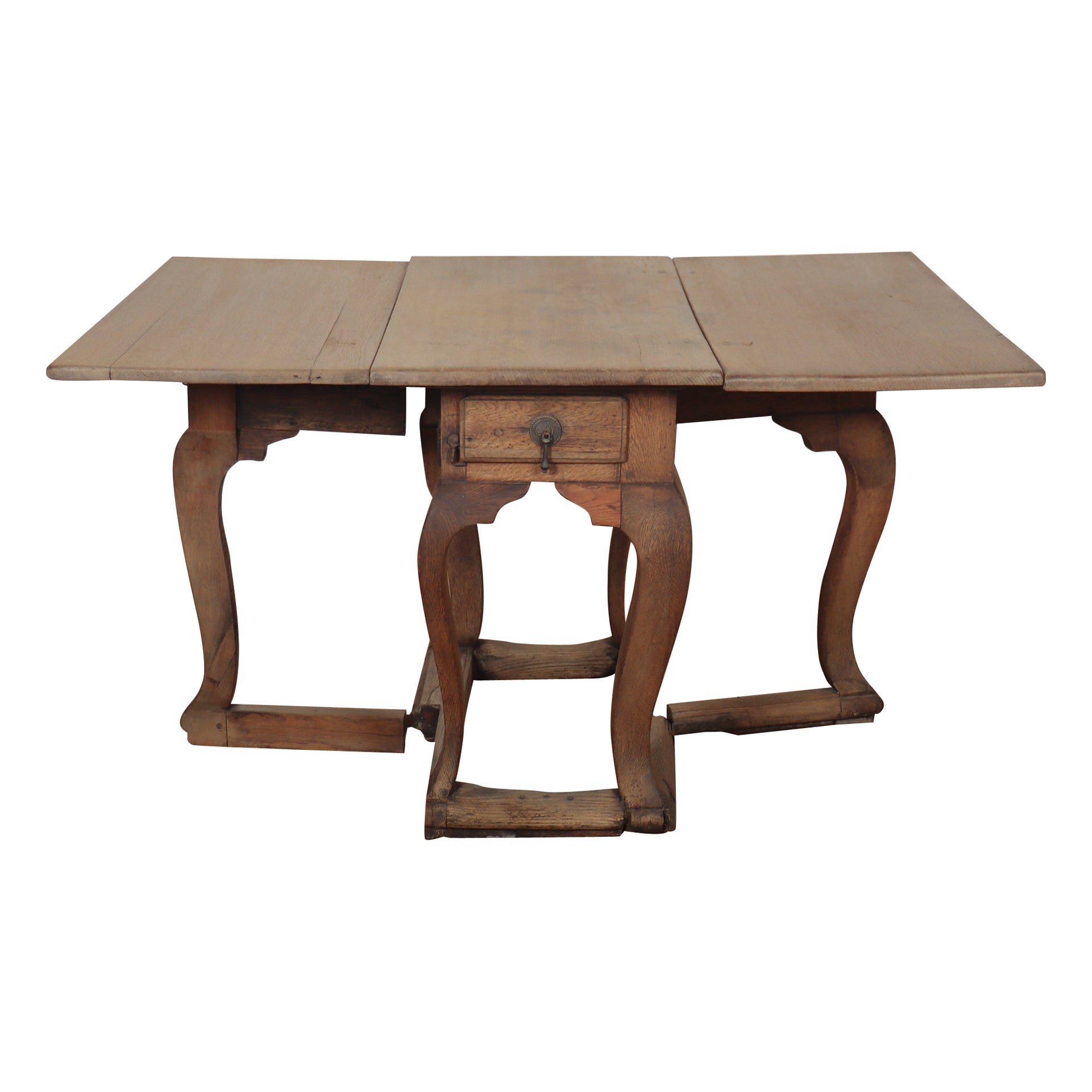 18th Century Oak Gate-leg Table For Sale