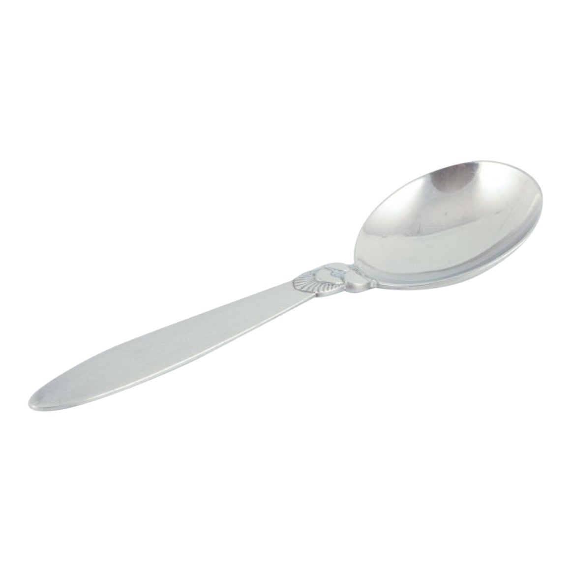 Georg Jensen Cactus. Jam spoon in sterling silver.  For Sale