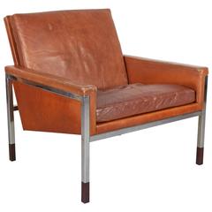 Leather Club Chair by Steen Ostergaard, 1961