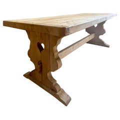 19th century French Monastery Table