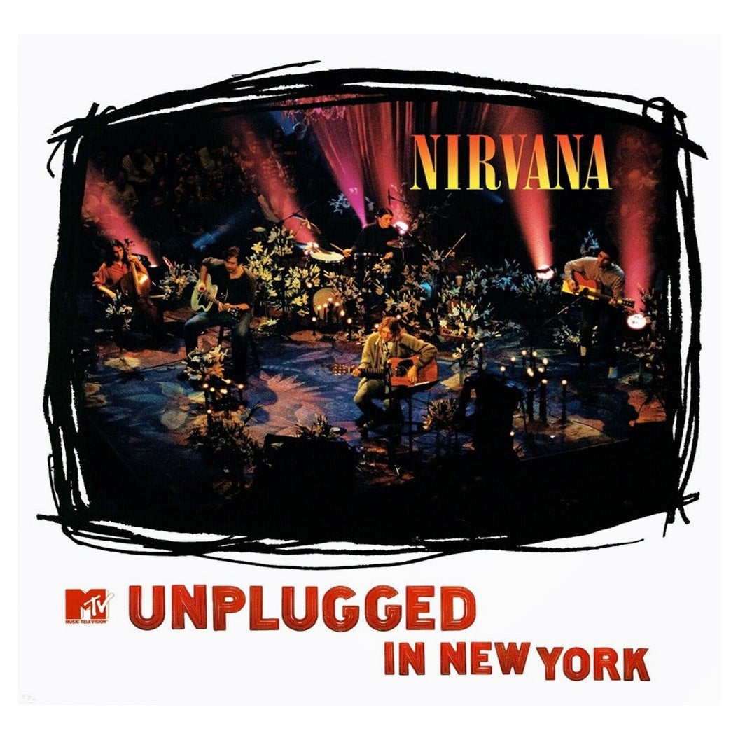 1994 Nirvana- MTV Unplugged in New York Original Vintage Poster For Sale