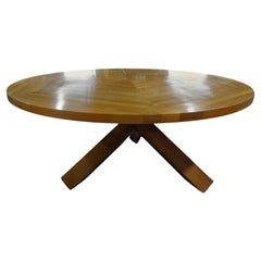 Used Italian Modern Tripod Center Table Or Dining Table By Cassina