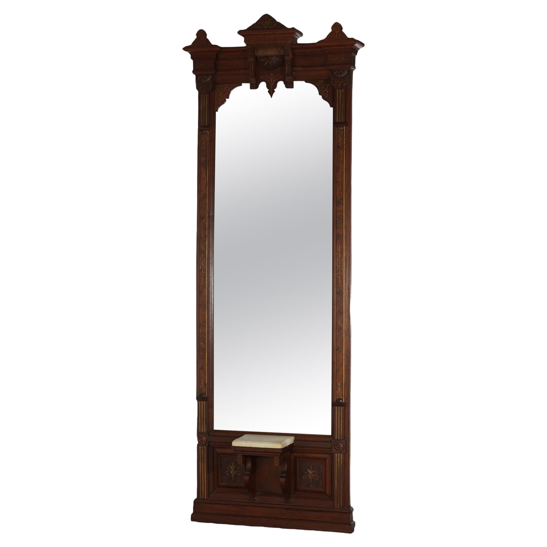 Renaissance Revival Pier Mirrors and Console Mirrors