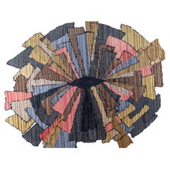 Contemporary Sauron Textural Rug by Doris Leslie Blau