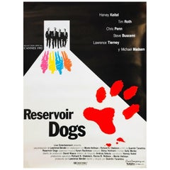 1992 Reservoir Dogs (Spanish) Original Vintage Poster