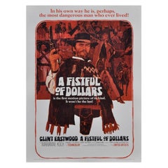 1964 A Fistful of Dollars Original Retro Poster