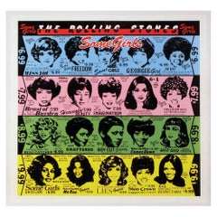 1978 Rolling Stones - Some Girls Original Retro Poster