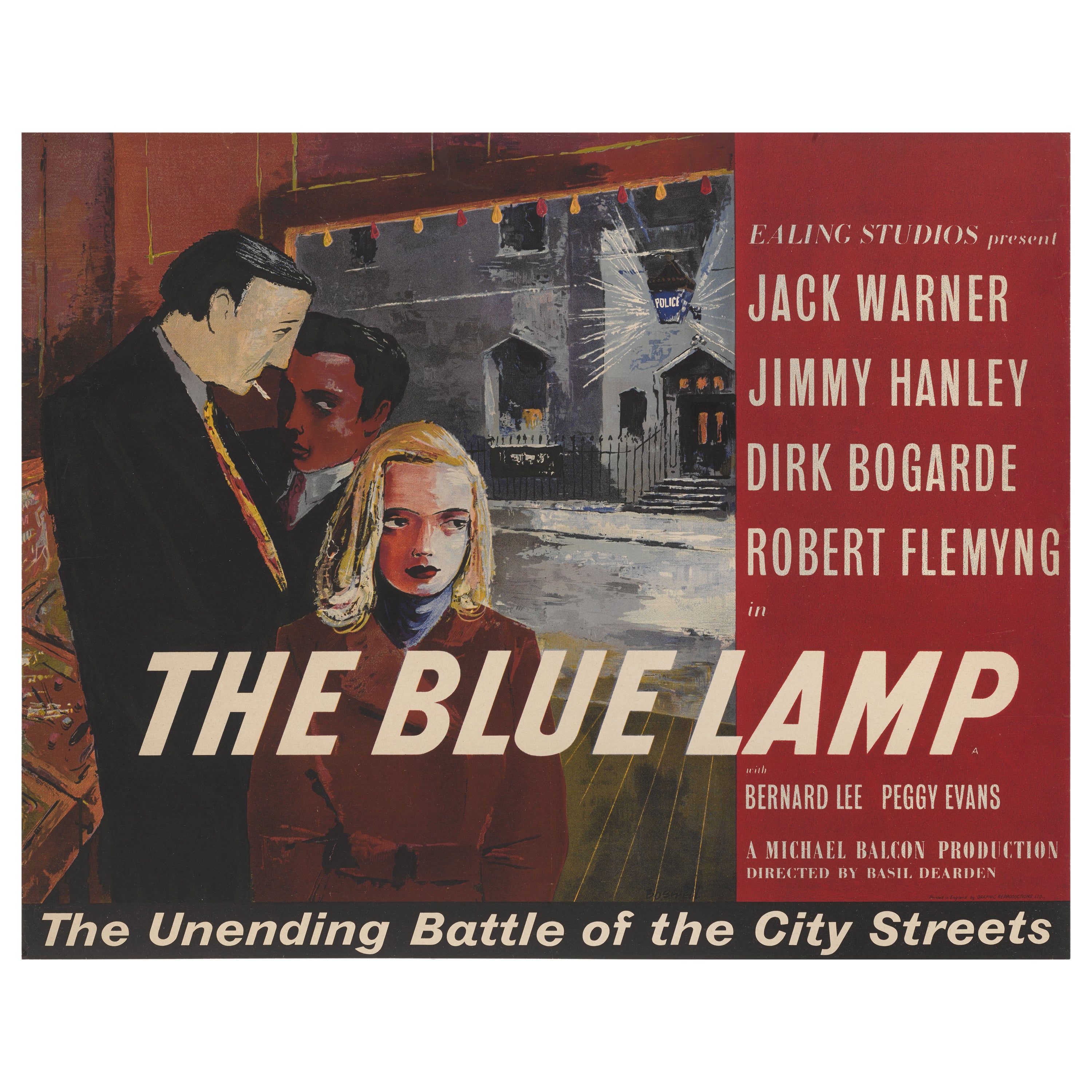The Blue Lamp For Sale