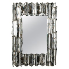 Vintage American Brutalist Mirror