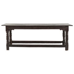 17th Century English Oak Refectory Table