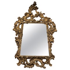 Antique 19th Century French Gilt Wall Mirror
