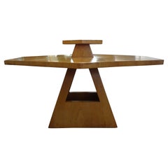 Vintage French Art Deco Table Attributed To Jules Leleu