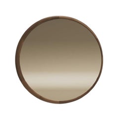 Contemporary Large Wall Mirror mit Holzrahmen