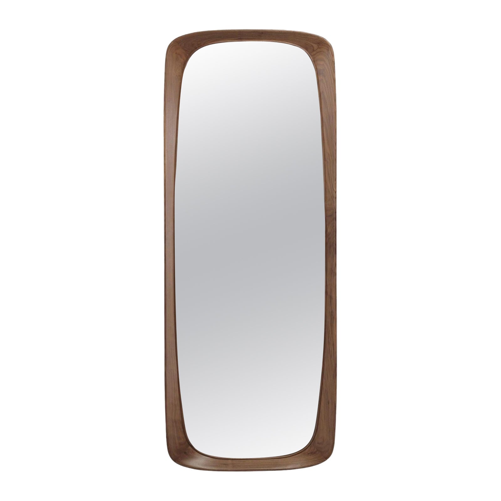 Versatile Design Large Wall Mirror with Wooden Frame