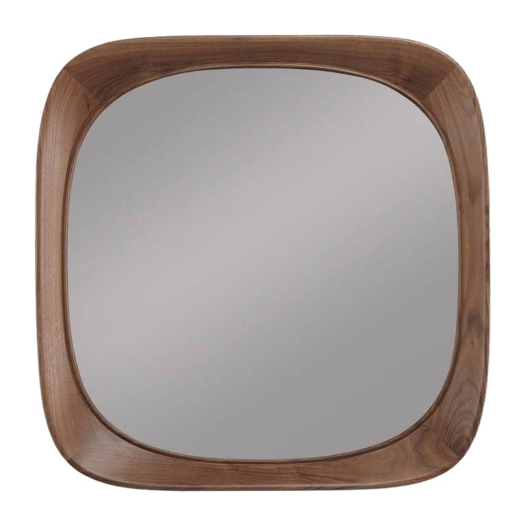 Versatile Design Small Wall Mirror with Wooden Frame