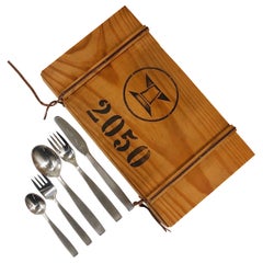 Boxed Helmut Alder Amboss 2050 Flatware Cutlery for Six, 30 pcs., Austria, 1950s