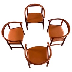 Hans J. Wegner PP203 Dining Room Chairs for PP Møbler Denmark, 1969