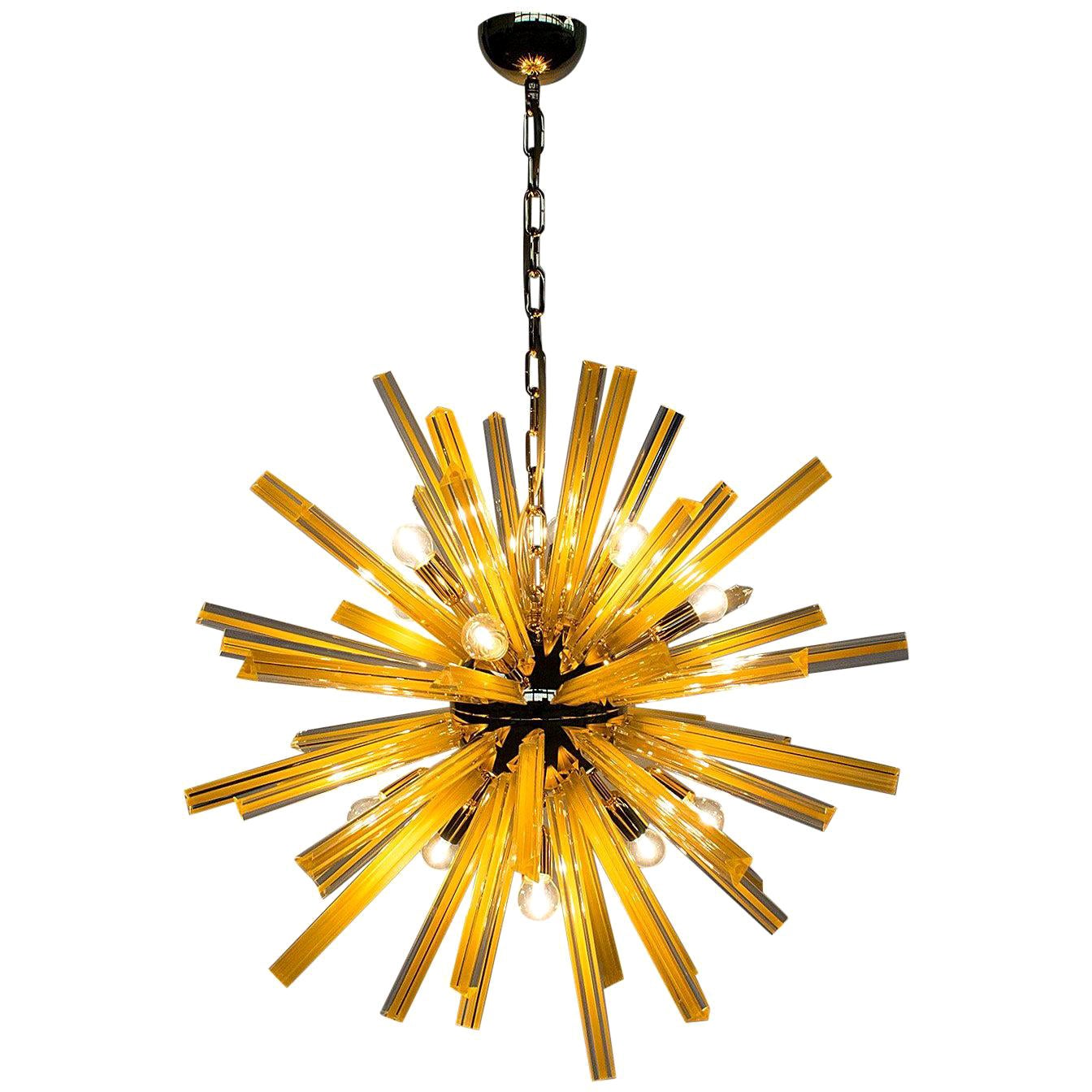 Senape Sputnik Chandelier by Fabio Ltd