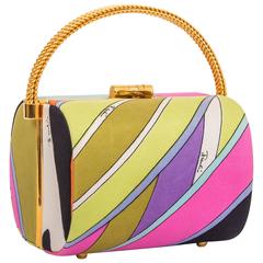 Vintage Pucci Hard Case Purse by Funky Finders Vintage Pucci Hard Case Purse by Funky Finders