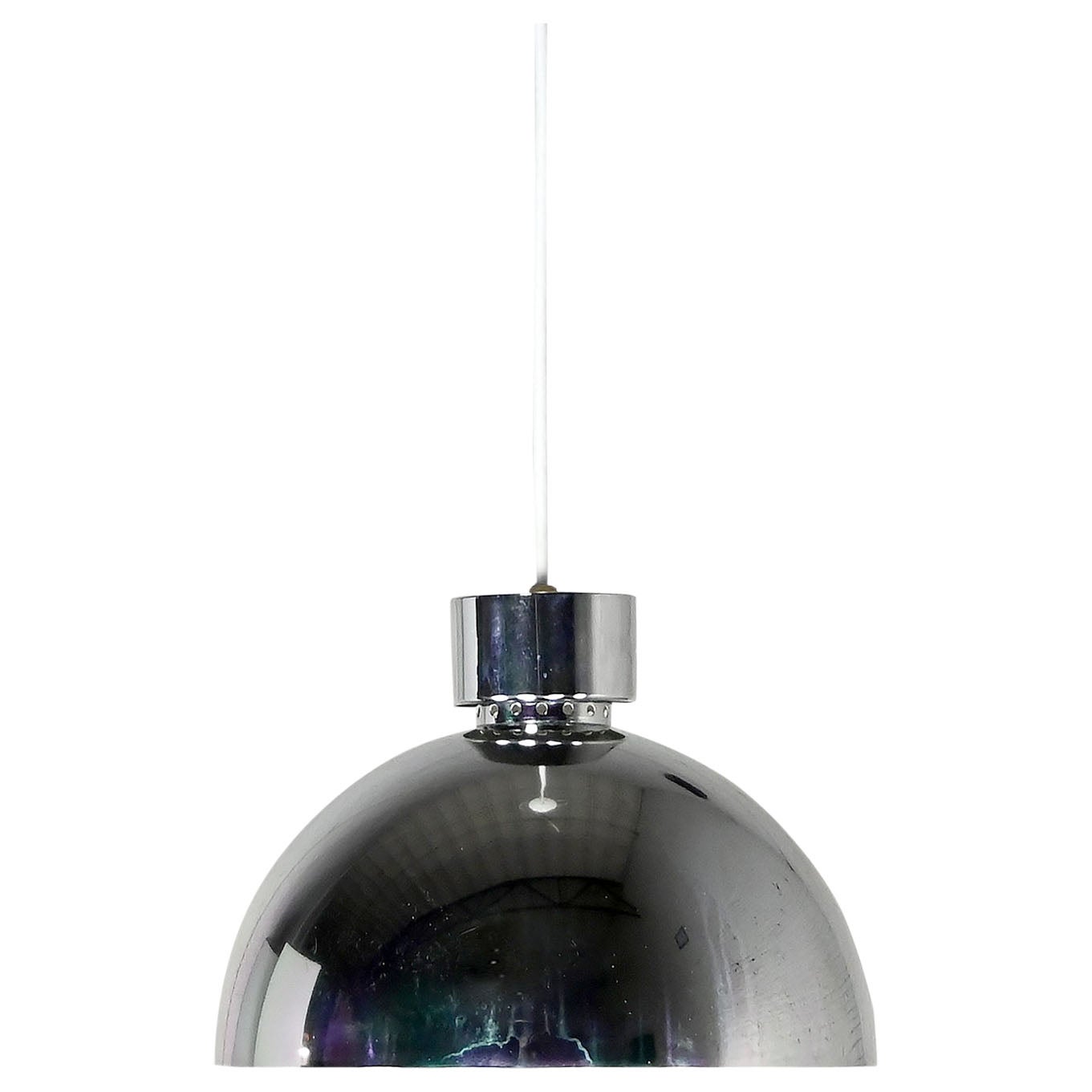 MCM to Modern Aluminium Dome Suspension Suspension Light Fixture Vendue séparément