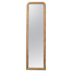 French Louis Philippe Narrow Dressing Mirror