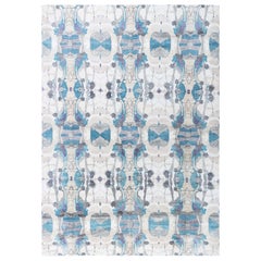 Eskayel Dynasty Modern Handmade Wool Rug for Doris Leslie Blau