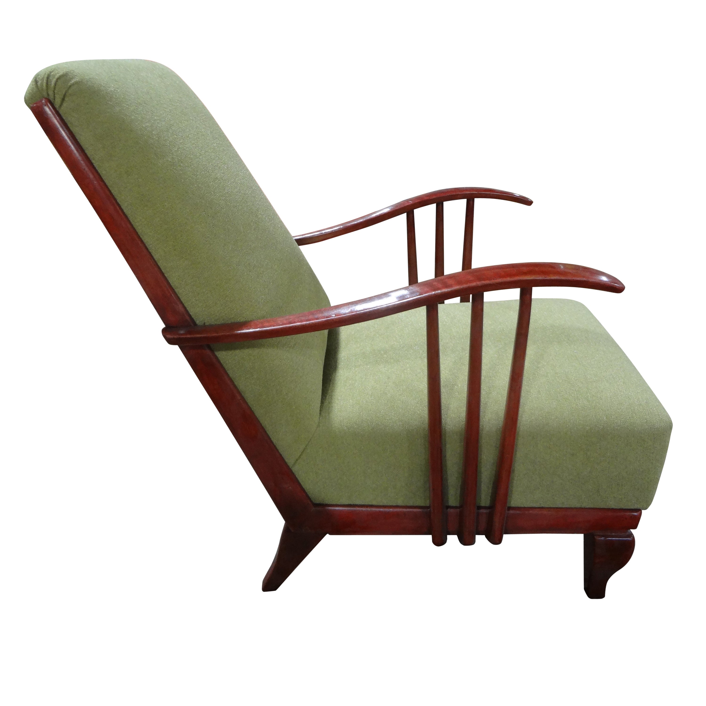Italian Modern Lounge Chair Attributed To Paolo Buffa