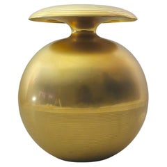 Decorative Object Vase Brass Mid-Century Modern Italy 1960s