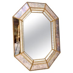 Vintage Italian Hollywood Regency Style Mirror