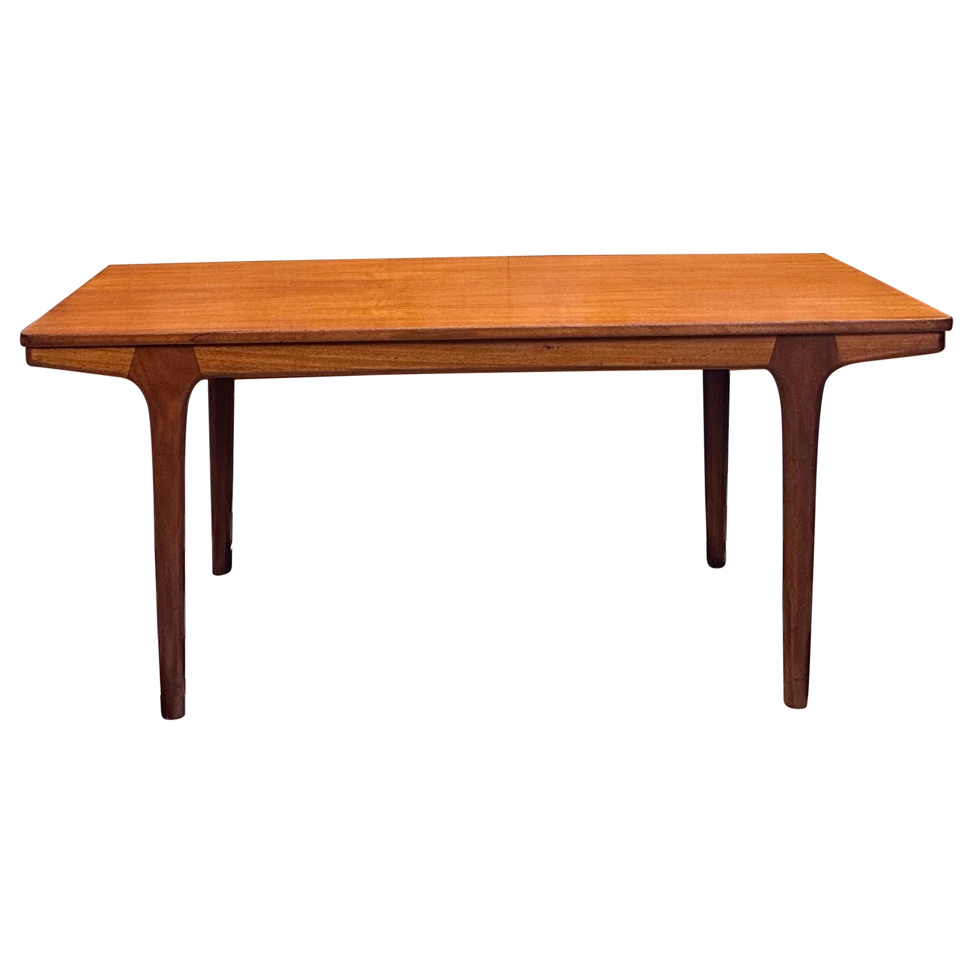 Mid-Century Modern Extendable Long Teak Coffee Table by A.H. McIntosh For Sale