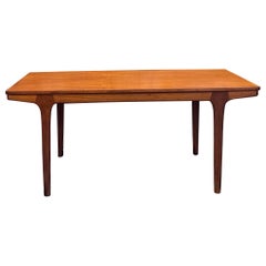 Mid-Century Modern Extendable Long Teak Coffee Table by A.H. McIntosh
