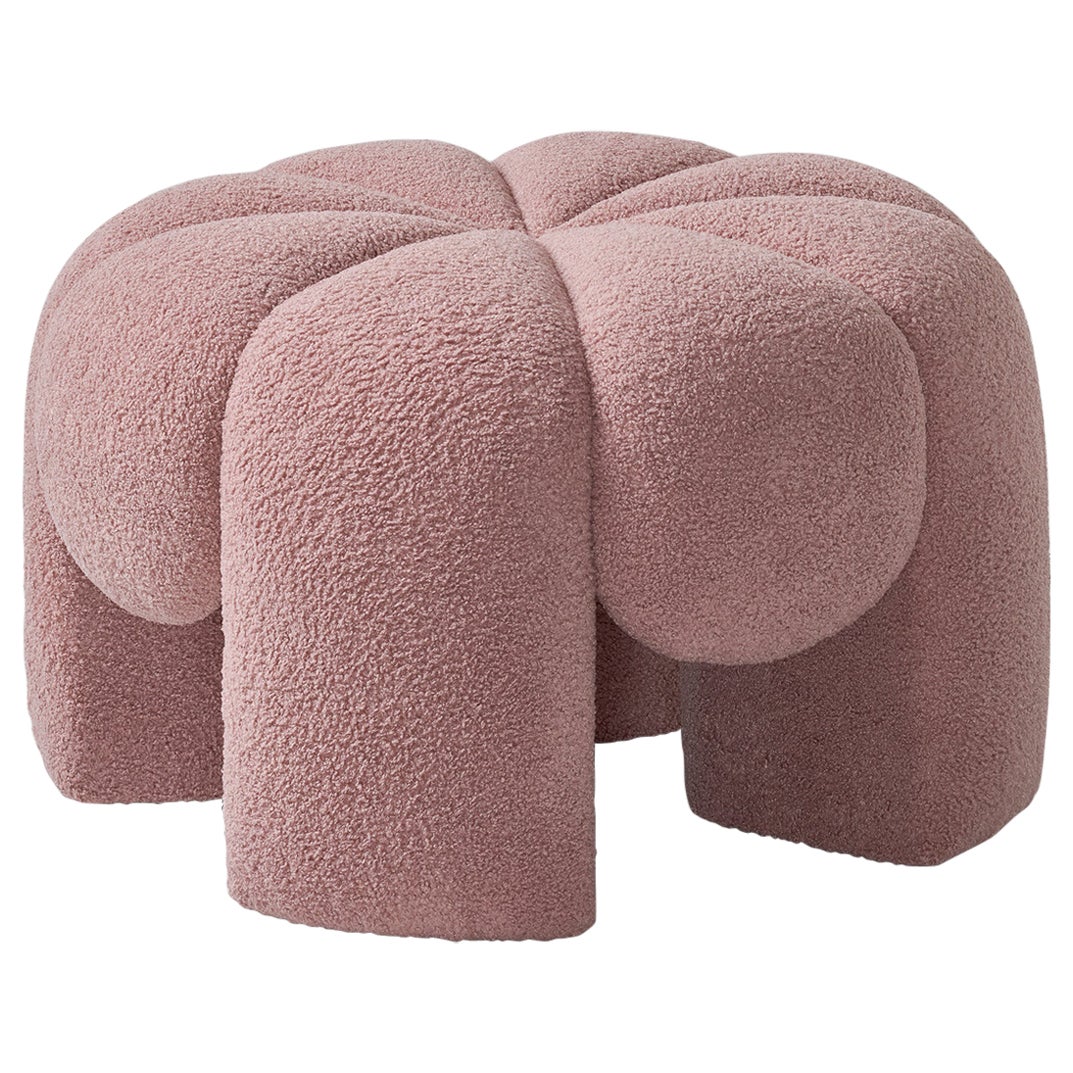 fluffy puffy 'Big Marshmallow' pouf For Sale